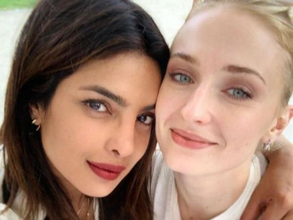 The J-Sisters Priyanka Chopra and Sophie Turner celebrate on a Luxury Yacht