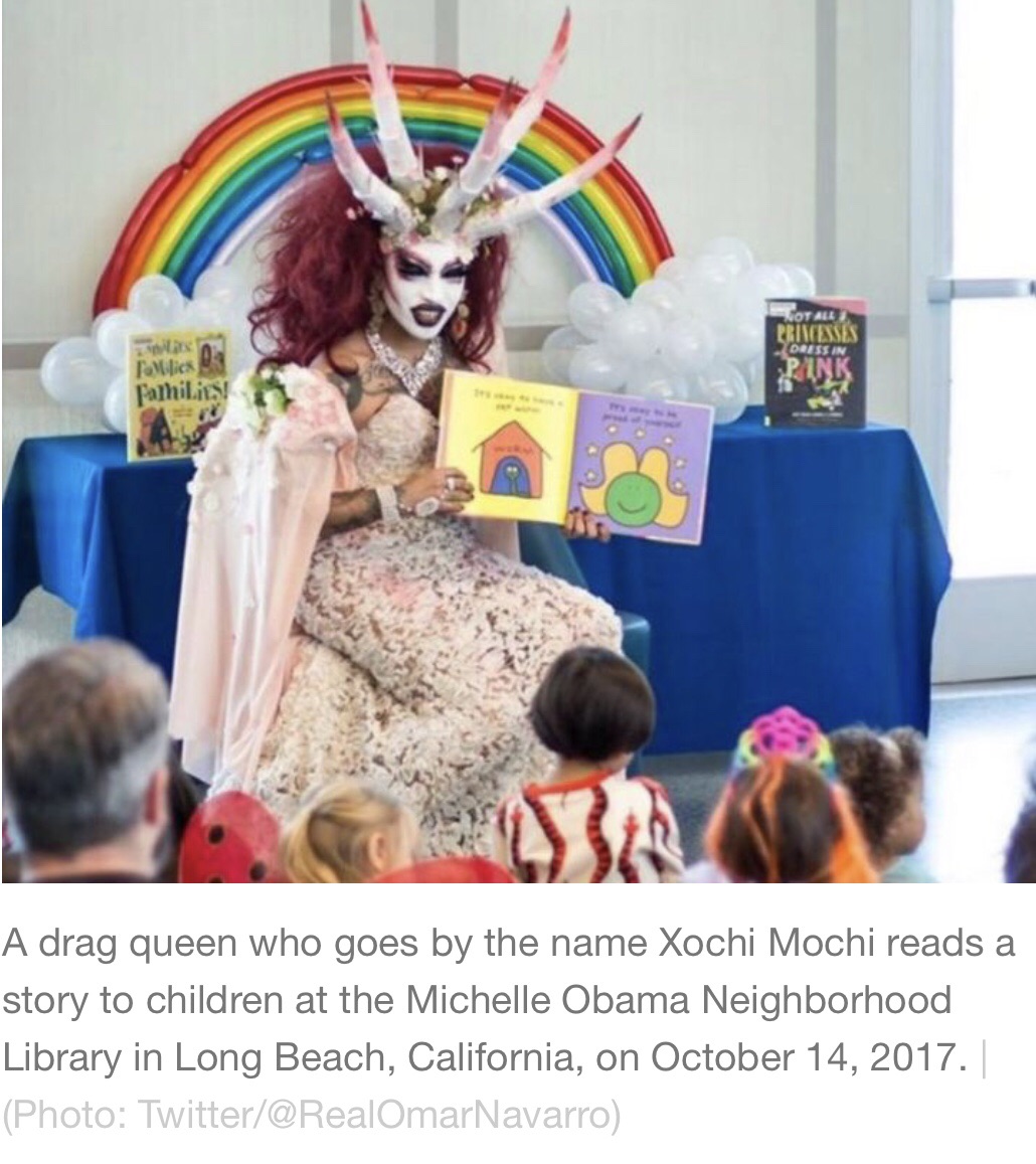 Omar Navarro Says Drag Queen Story Time It’s a question of values