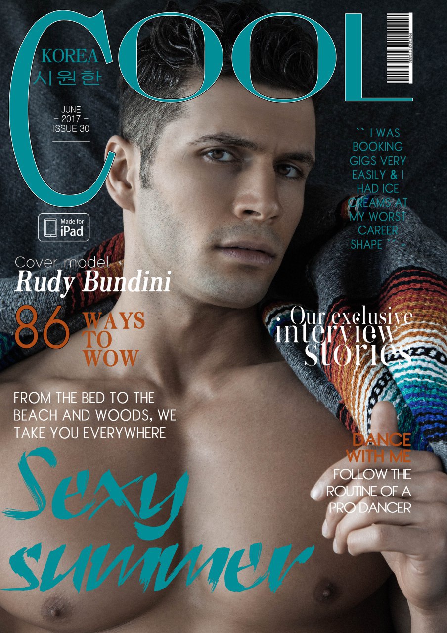 Rudy Bundini is a Rising Male Model in the Modeling World