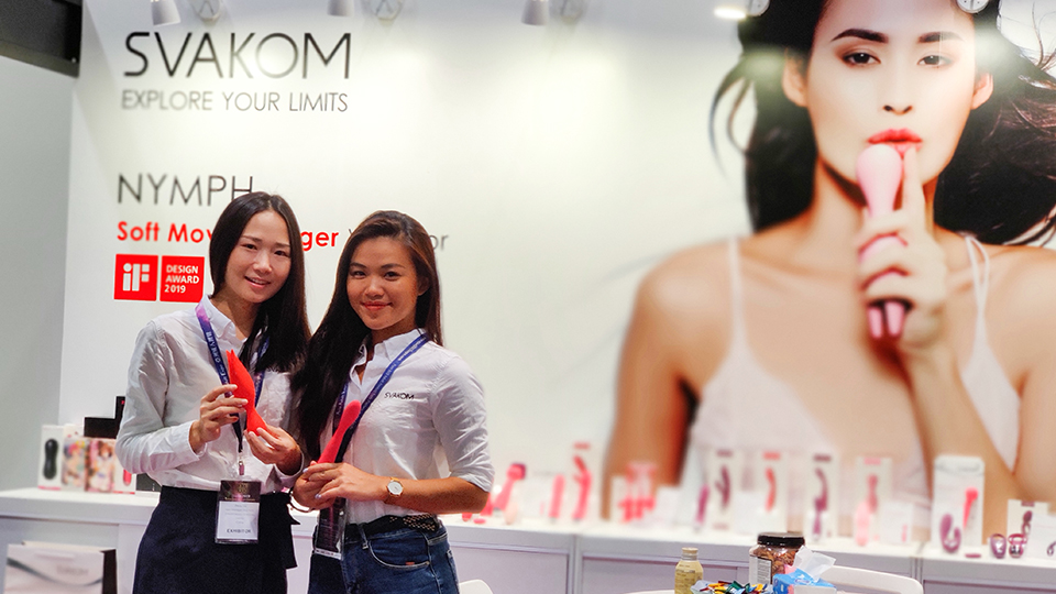 SVAKOM Showed its Presence in Asia Adult Expo 2019 in Hong Kong