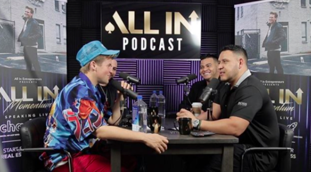 All In Entrepreneurs host Charlie Rocket before Headline Momentum Event