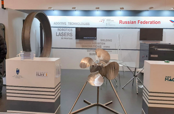 St. Petersburg Marine Technical University presents a Metal 3D Printer at Formnext-2019