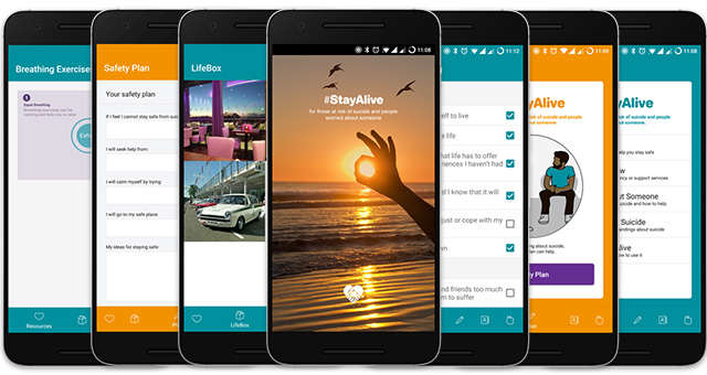 ‘Stay Alive’ Anti-Suicide Mobile Phone App receives grant from the National Lottery