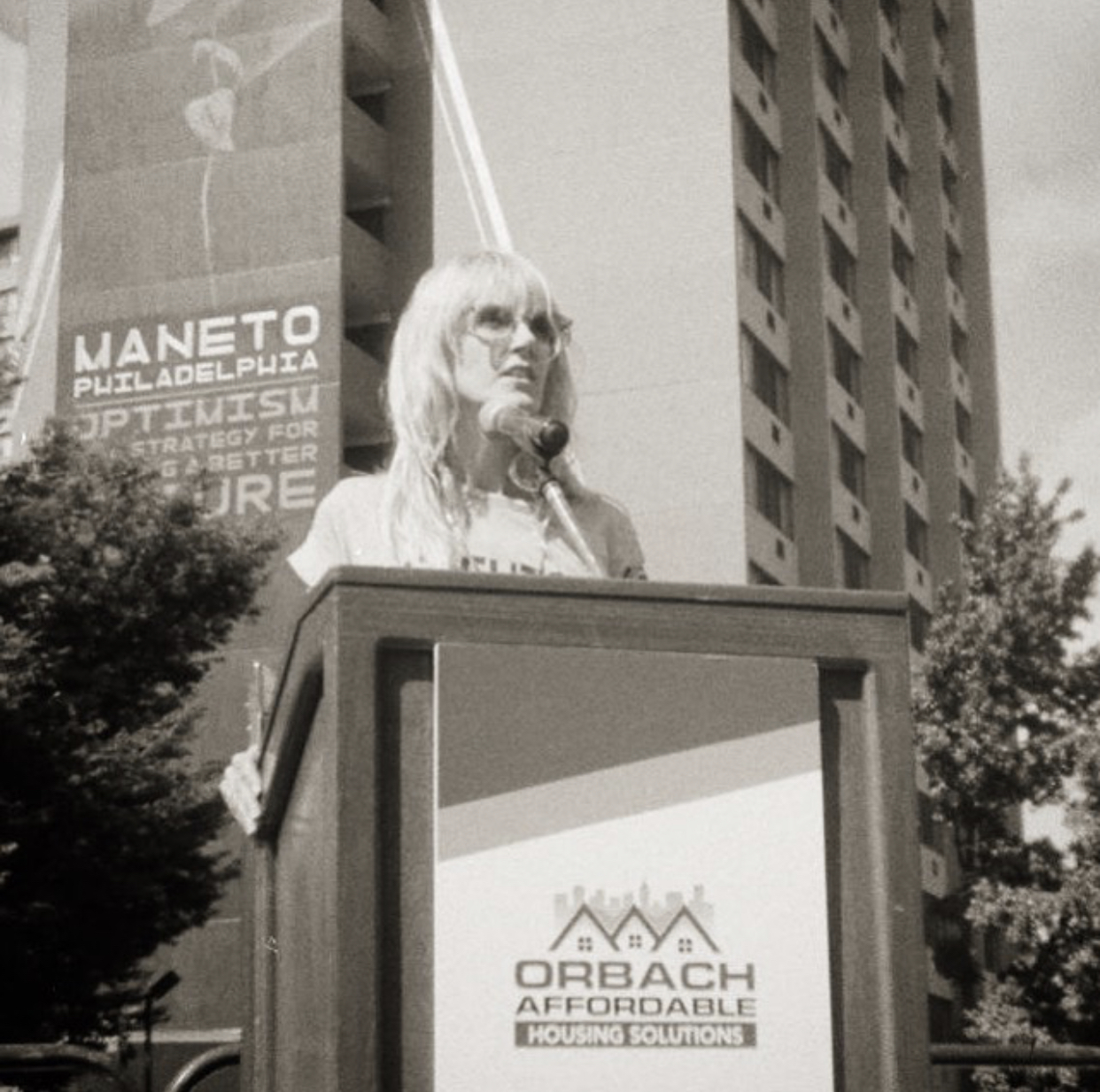 Meyer Orbach’s OAHS Unveils a Poignant Mural by Artist Faith XLVII on Philadelphia University Square Complex Building