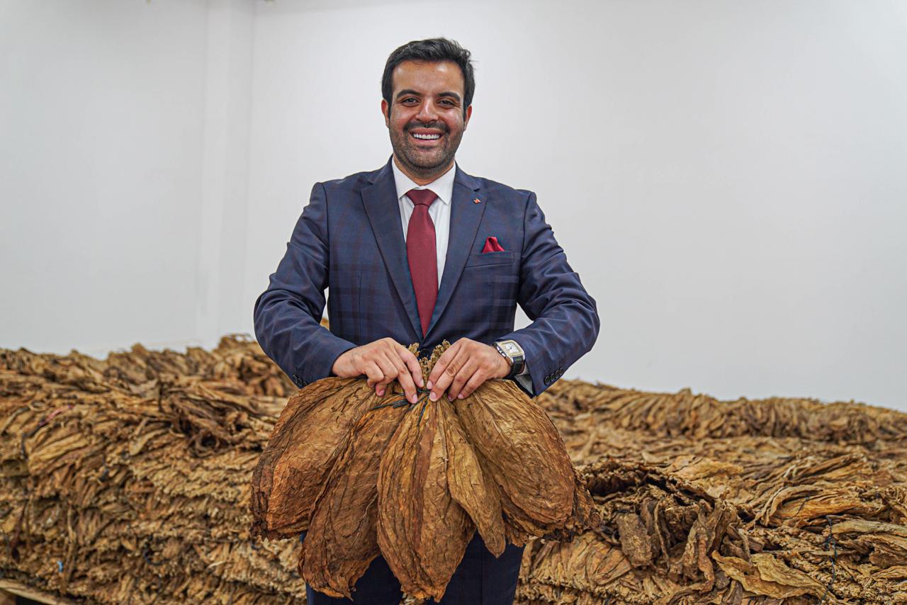 Moroccan businessman Moulay Omar Zahraoui plans to dominate the globe with the expansion of his cigar brand