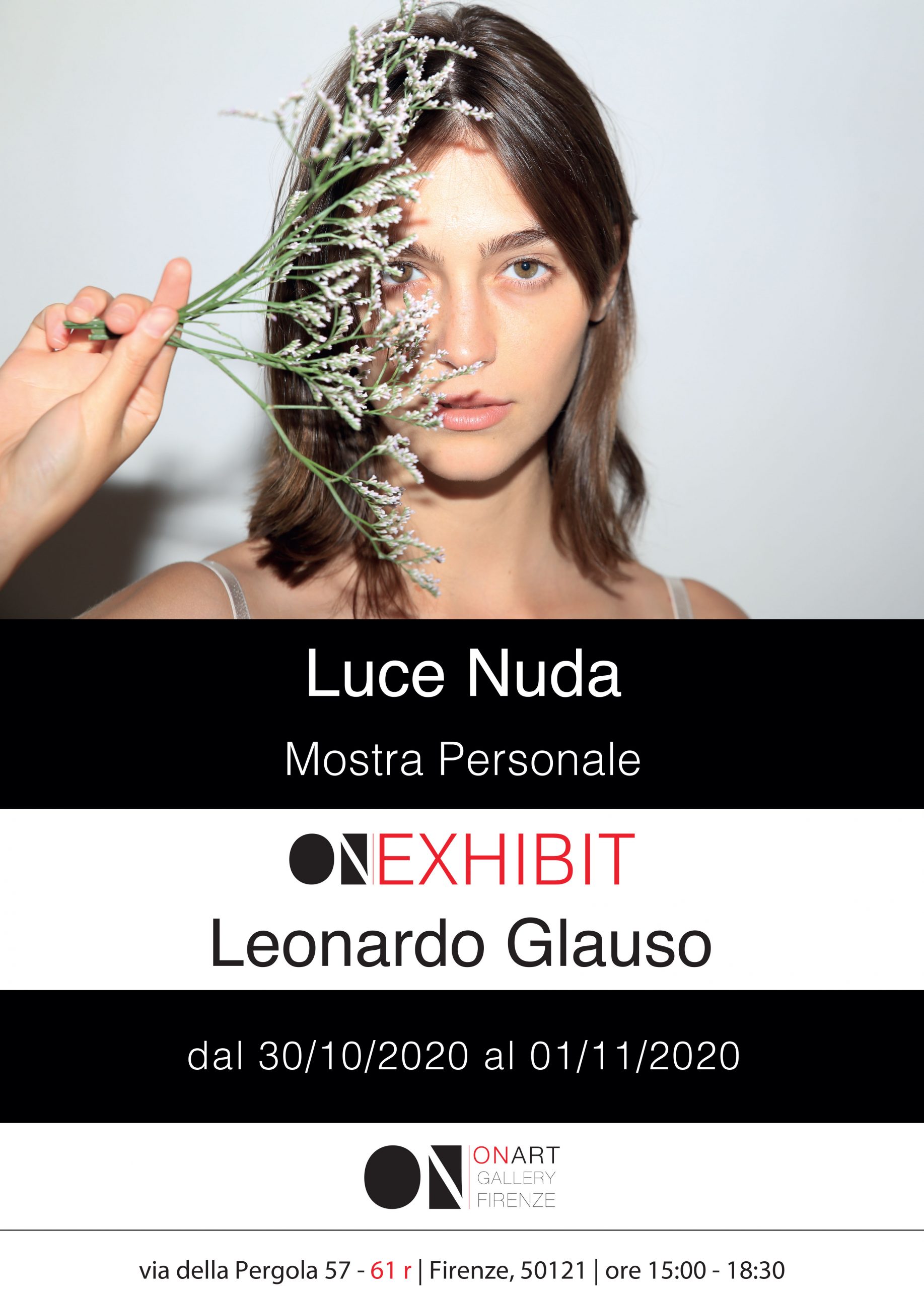 Leonardo Glauso in Florence Solo Exhibition