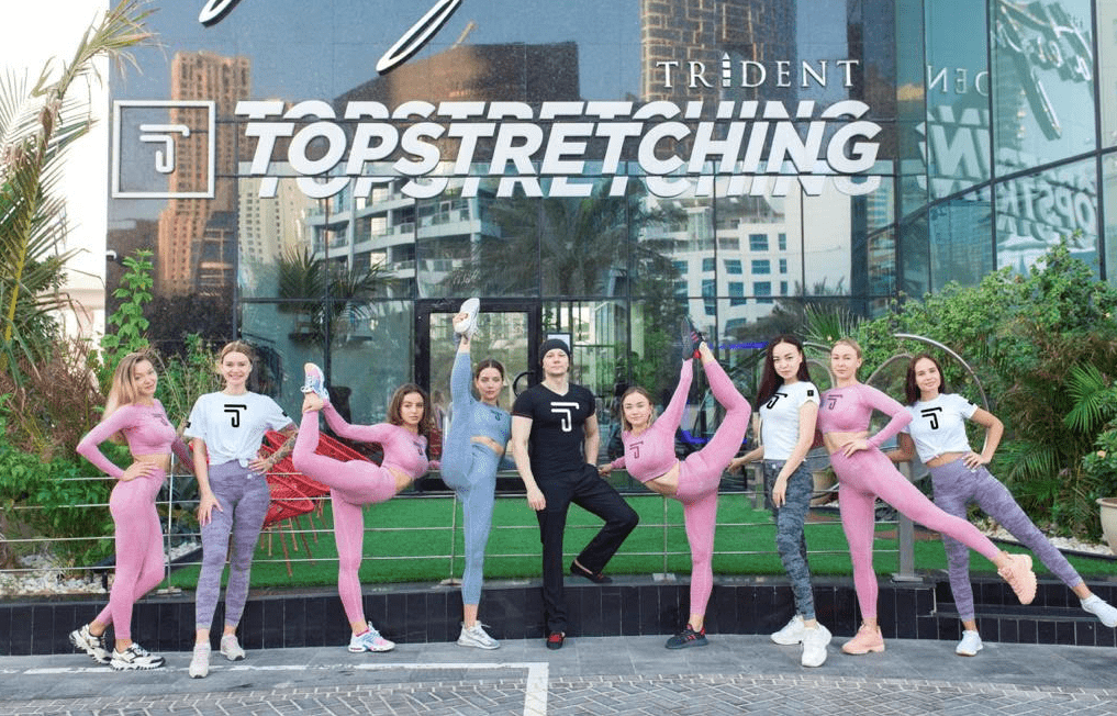 TOPSTRETCHING ME founders Dmitriy Kanyuk and German V Gussakovskiy take over the fitness world with their unique online app