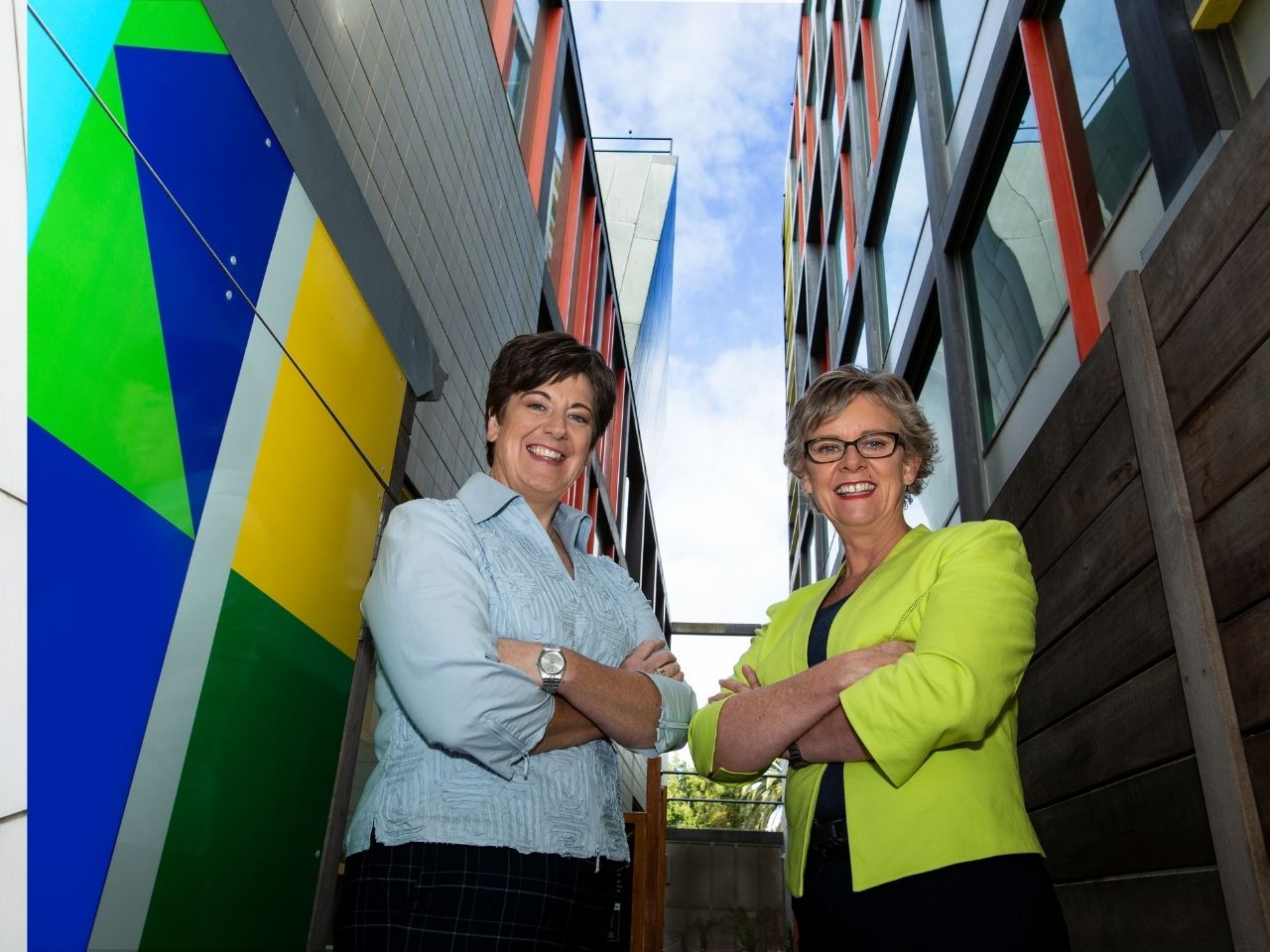 Elizabeth Pritchard and Christine Burns – mentoring and empowering women to lead a positive life.