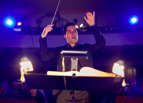 Mexican Conductor Felipe Tristán Turns Podium into Home