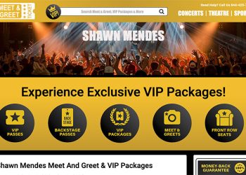 Shawn Mendes Meet And Greet & VIP Packages