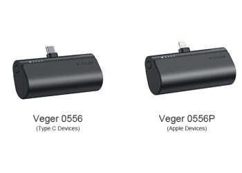 Veger introduced Mini Power Bank with Plug In, Power On feature