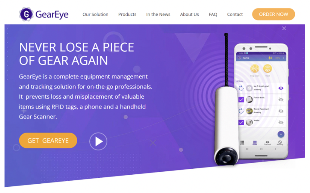 GearEye Website