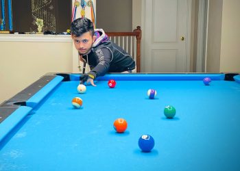 RJ TRICKSHOT, a trick-shot pool superstar from Dallas, Texas, introduces astonishing talent to the pool world