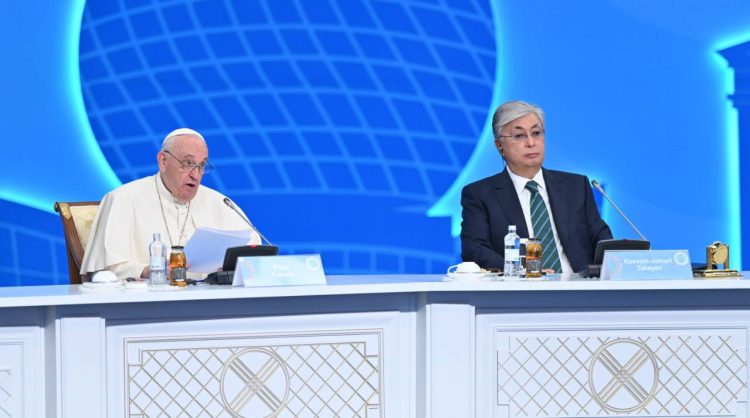 The Pope and Kazakh President: messages of peace and unity