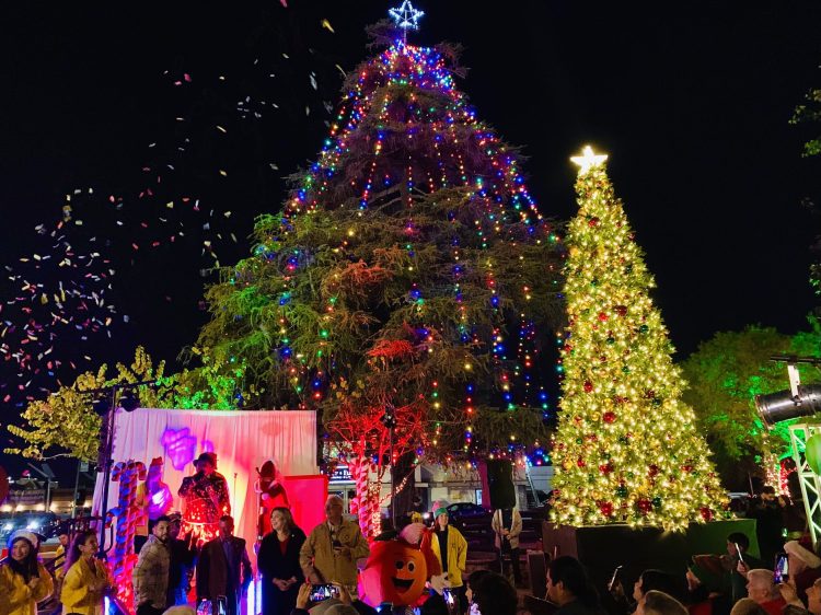 Covina Residents Celebrated the Start of The Holiday Season