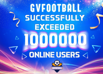 GVFOOTBALL breaks through 1 million online users