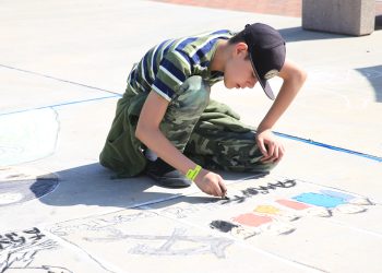 Community Came Together for Biggest Covina Chalk Art Festival in History
