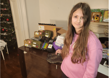 Christina Rekeda Supports War-Torn Ukraine, Tutors Local High Schoolers