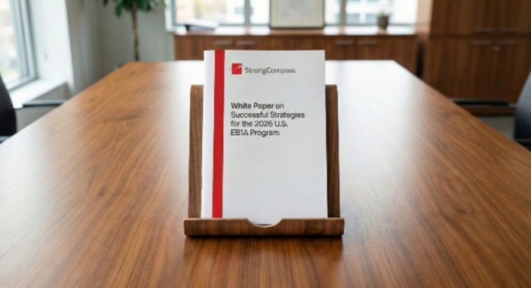 Strong Compass Officially Launches the White Paper on Successful Strategies for the 2026 U.S. EB1A Program: Decoding Outstanding Talent Immigration Pathways in the AI Era with Data