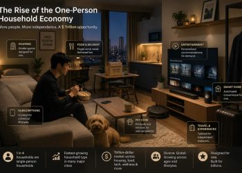 The Rise of the One-Person Household Economy