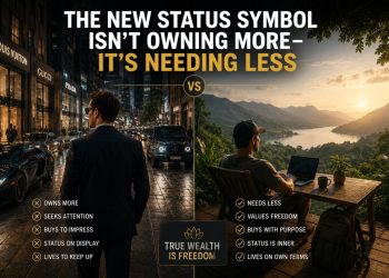 The New Status Symbol Isn’t Owning More