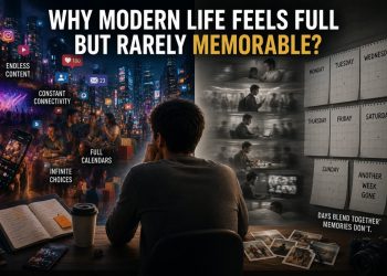 Why Modern Life Feels Full but Rarely Memorable?