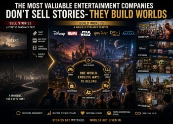 The Most Valuable Entertainment Companies Don’t Sell Stories