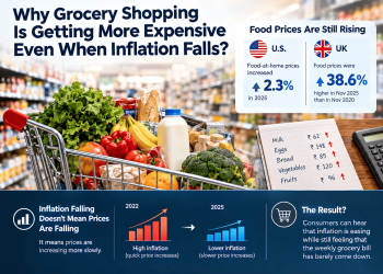Why Grocery Shopping Is Getting More Expensive Even When Inflation Falls?