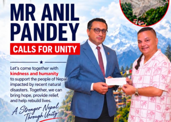 Anil Pandey Supports Flood-Affected Families During Nepal Relief Visit